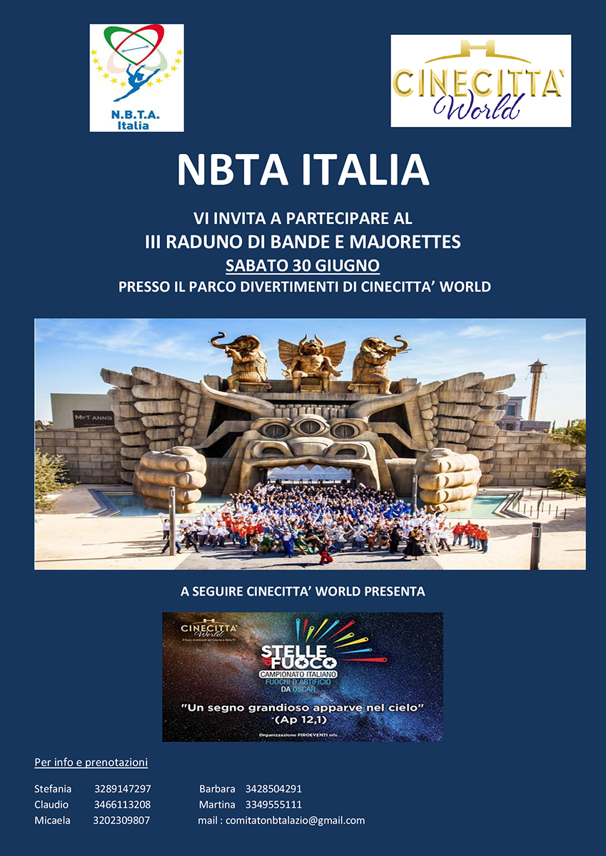 Terzo Raduno Bande e Majorettes a Cinecittà